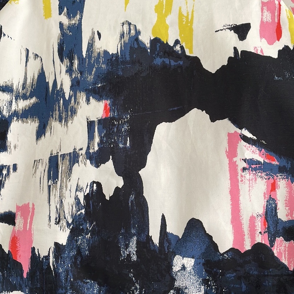 KATE SPADE SATURDAY ATMOSPHERE PRINT SPLATTER PAINT DRESS - Picture 4 of 6